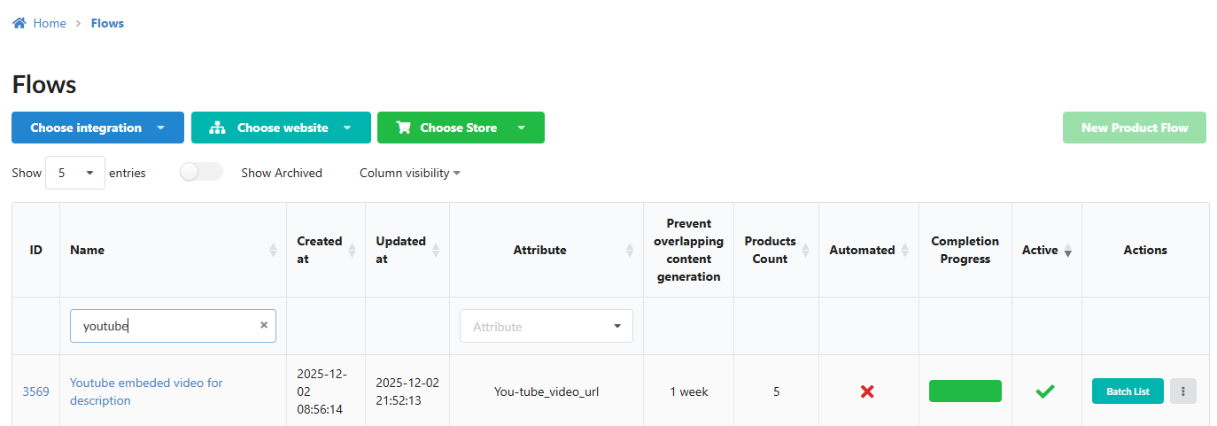 Links diretos para o painel de administração no Fozzels 5.11 RC3