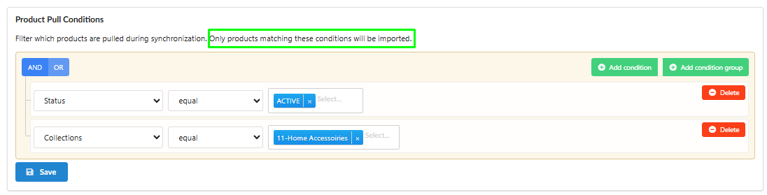 Smart catalog filtering by category and tags in Fozzels