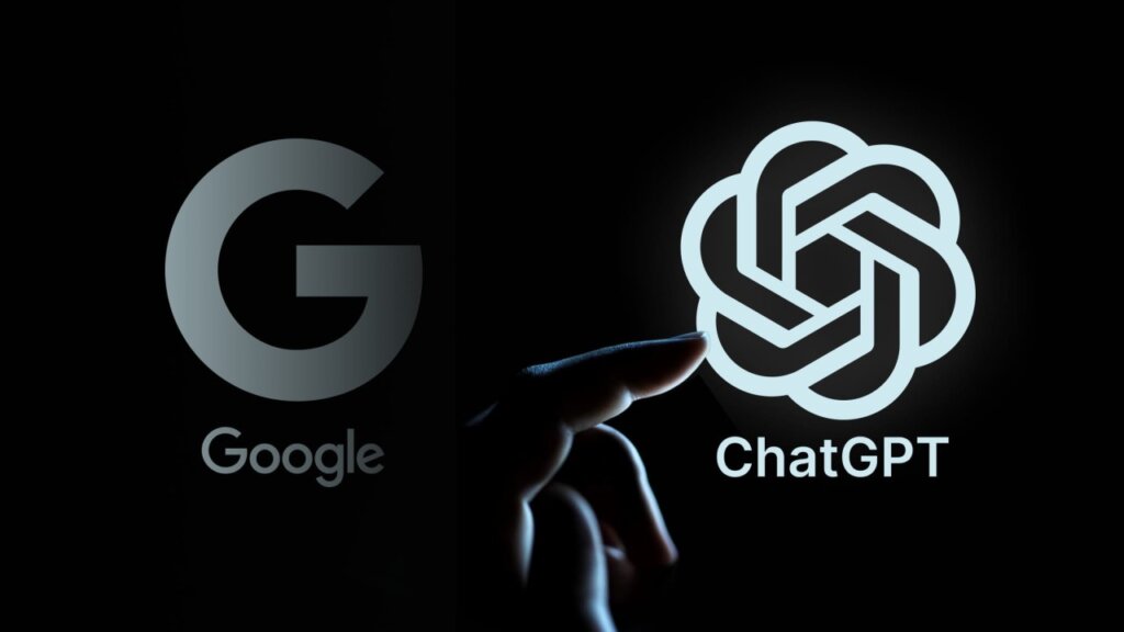 Image d'en-tête Google vers ChatGPT